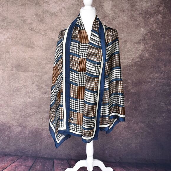 Miss Sheila Long Silky Scarf In 2 Colors - Picture 4 of 7